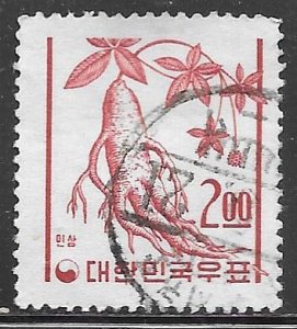 Korea 364: 2w Ginseng, used, VF