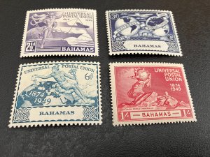 Bahamas Scott 150-153 Mint