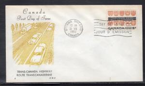 Canada #400 FDC H&E Cachet Unaddr F474
