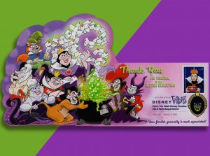 Snow White's Evil Queen Mother on POP-UP 'Thank You' cover for AFDCS Donors!