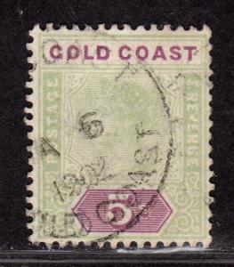 $Gold Coast Sc#34 used, VF, Cv. $55