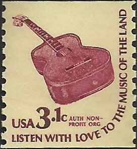 # 1613 MINT NEVER HINGED GUITAR