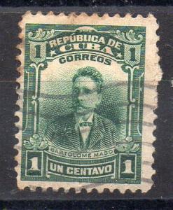 CUBA - 1 CENTAVO - BARTOLOME MASO - 1910 - Used -