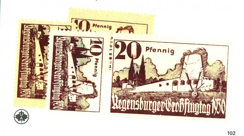 GERMAN LOCAL STPS MINT FVF OG LH