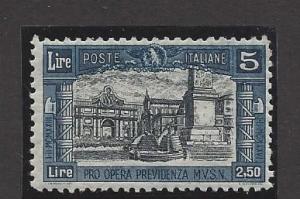 Italy, B29, Peoples Gate Single,**VLH**