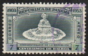 Panama Sc #C142 Used