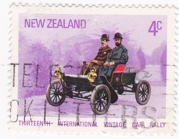 New Zealand 1972 Vintage Car Rally 4c used SG 973