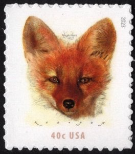 SC#5742 40¢ Red Fox Single (2023) SA