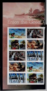 US Scott #5475-79, Plate Block #P1111 2020 Outdoors VF MNH