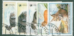 Tajikistan 93-7 Cats USED CV$ 10.00 BIN$ 4.75