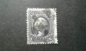  US #90 used short perfs e206 9684 