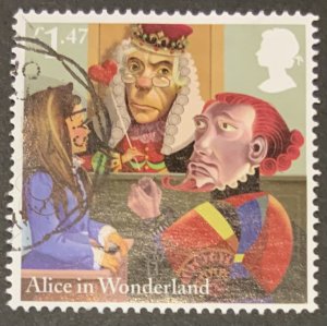 GREAT BRITAIN 2015 ALICE IN WONDERLAND £1.47 EVIDENCE SG3666  FINE USED