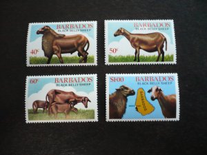 Stamps - Barbados - Scott# 566-569 - Mint Hinged Set of 4 Stamps
