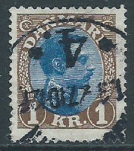Denmark, Sc #128, 1k Used