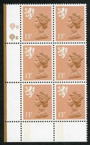 S-QFP13A 13p Chestnut Scotland Questa FCP/PVA Cyl Q8/Q8 Perf P U/M