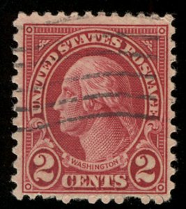 US #634A VF+ used, faint cancel, much better centered than normally seen,  St...