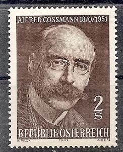 AUSTRIA  882 MNH 1970 COSSMANN-ENGRAVER