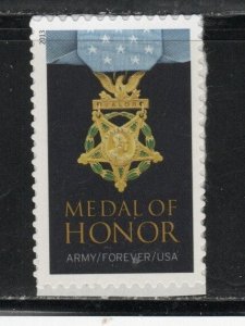 4823 * ARMY ~ MEDAL OF HONOR  *   U.S. Postage FOREVER Stamp MNH