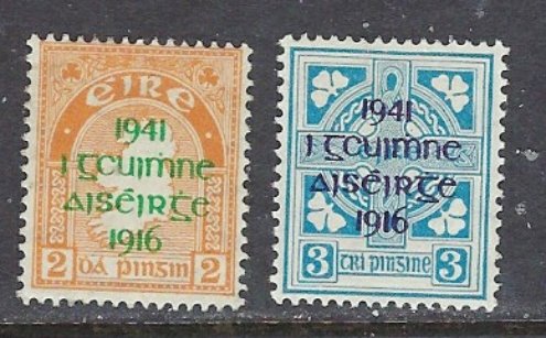 Ireland 118-19 MH 1941 Overprints (ap8862)