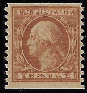 Scott #495 - $25.00 – VF-OG-NH – Rich color. Attractive coil single.