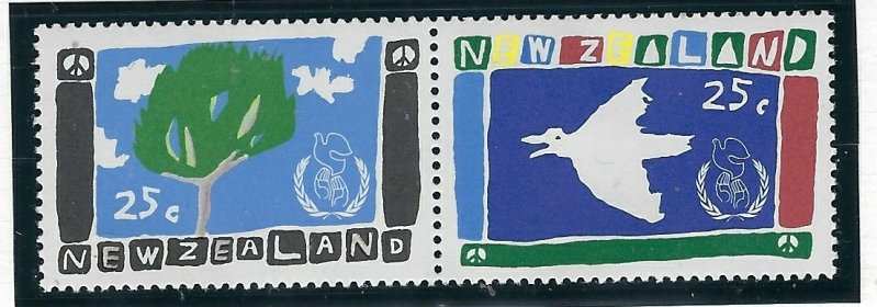 New Zealand 845a NNH 1986 Intl Peace Year (an2135)