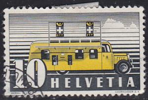 Switzerland  237 Mobile Post Office 1937