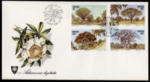 Venda 84-7 on First Day Cover - Trees, Flowers