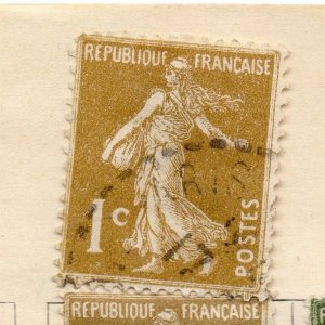 France 1932-36 Early Issue Fine Used 1c. 238635