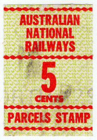 (I.B) Australia Railways - Australian National Railways 5c