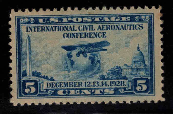 USA Scott 650 MH* Globe and  Airplane over Washington design