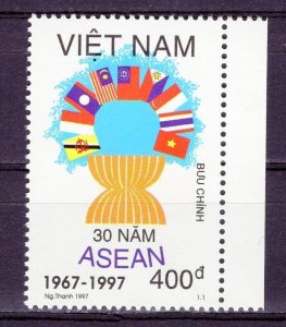 VIETNAM  1997 The 30th Anniversary of Association of South East Asian Nat  M3374