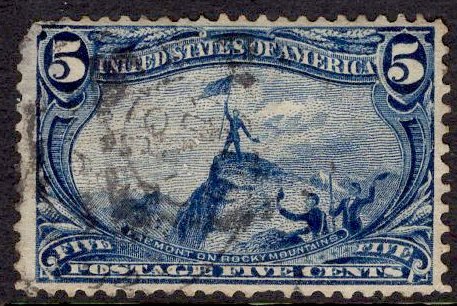 US Stamp #288 USED SCV $25.00