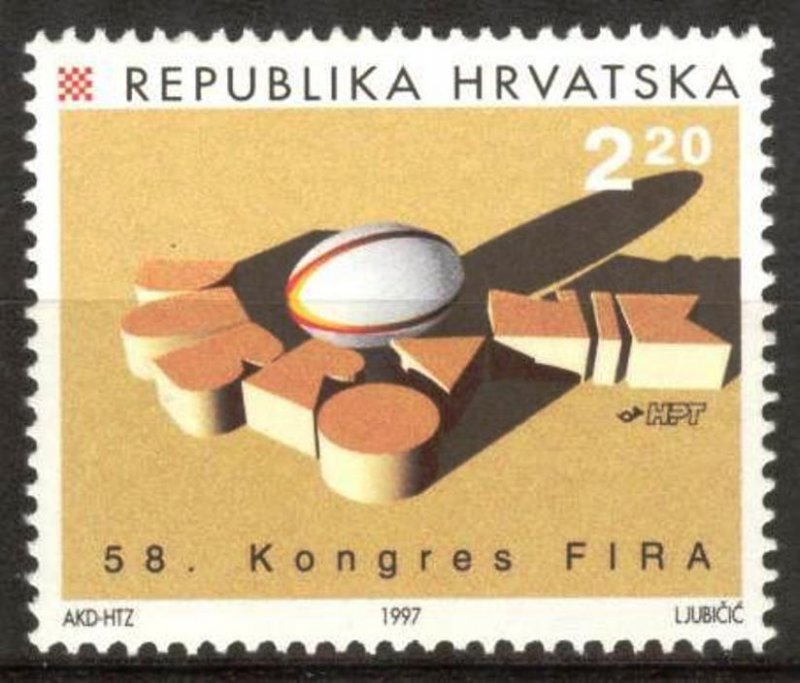 Croatia 1997 Sport Rugby MNH