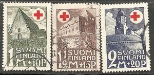 Finland B  5-7 Used 1931 Red Cross CV $55.00