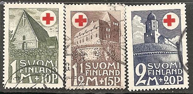 Finland B  5-7 Used 1931 Red Cross CV $55.00