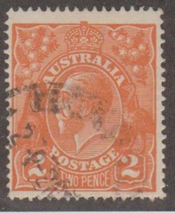 Australia Scott #27a Stamp - Used Single