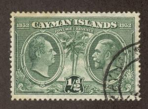 CAYMAN ISLANDS SC# 70 VF U 1932