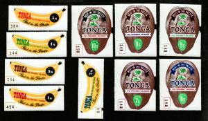Tonga # o11-o20 Mint NH!