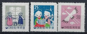 South Korea 298-300 MNH 1959 set (102) (an8027)