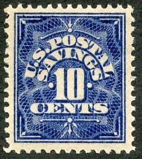 US PS4 Savings Stamp VF LH