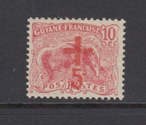 French Guiana, Scott B1 (Yvert 73), MLH