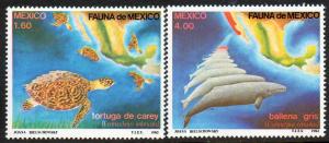 Mexico  Scott  1281-1282  MNH