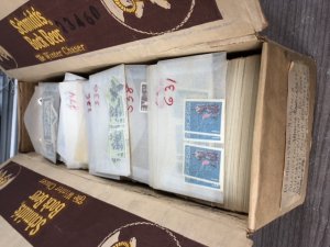 WW, BRITISH COLONIES, 81 Long Boxes Enormous Accumulation of Stamps, 300k +