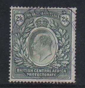 British Central Africa #65 VF Used