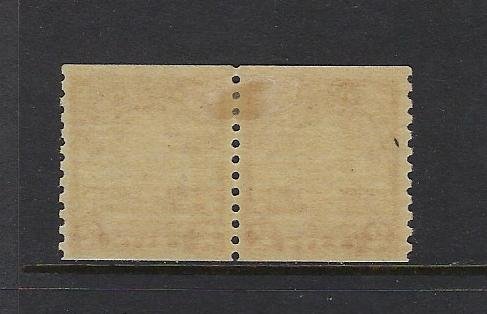 US #656 1929 ELECTRIC LIGHT- COIL PERF 10 VERTICALLY- PAIR  MINT HINGED