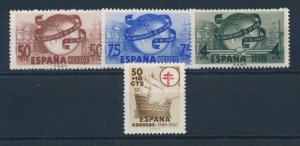 Spain 1949 Complete Year Set Incl. airmail MNH