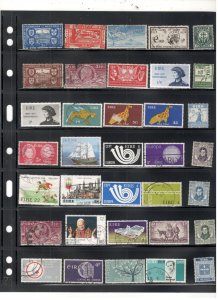 IRELAND COLLECTION ON STOCK SHEET MINT/USED