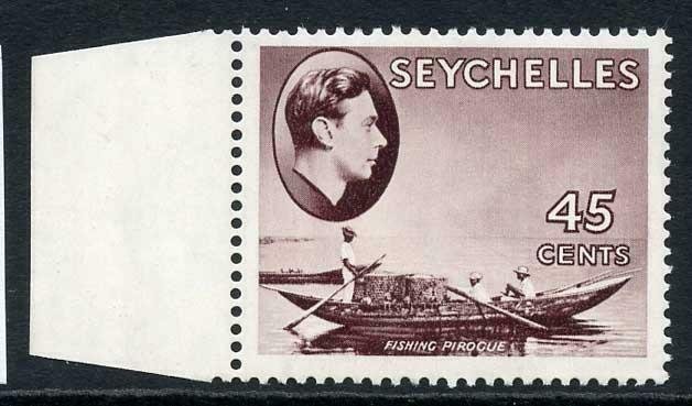 Seychelles SG143b 45c purple-brown U/M