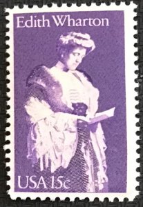 US #1832 MNH Single Edith Wharton SCV $.30 L10