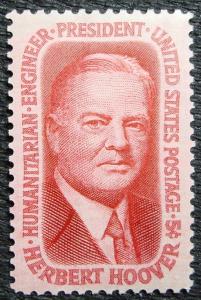 US #1269 *MH* Single, Herbert Hoover SCV $.25